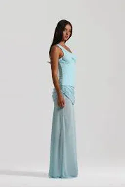 NATALIE ROLT CADENCE GOWN IN BLUE SIZE 10 for rent on The Volte - image 3