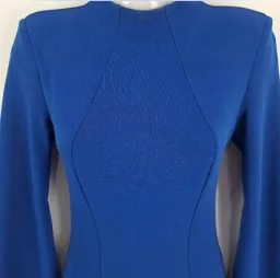 Mossman Sense of Mystery Dress Size 10 Cobalt Blue Mini for rent on The Volte - image 5