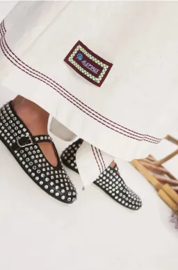 Alemais Magnolia Midi Dress White Linen Size 14 for rent on The Volte - image 4