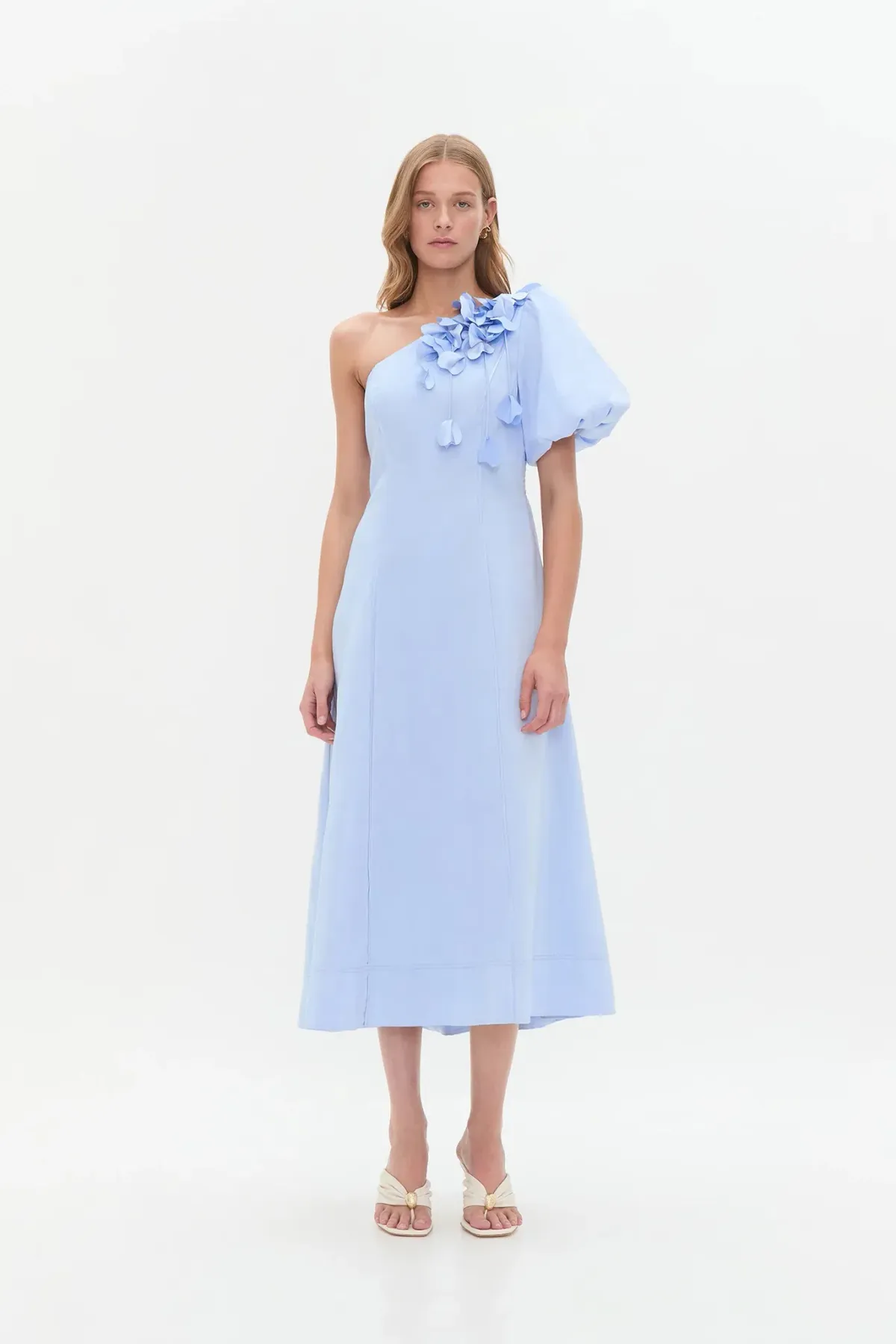 Aje Camille Midi - Pale Blue - Image 1