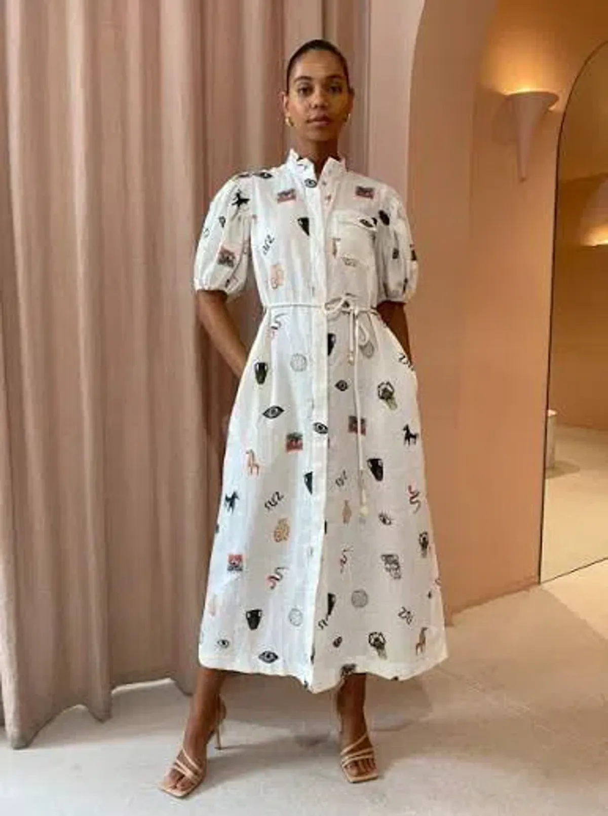 Alemais Hera Midi Dress Size 10 - Image 7