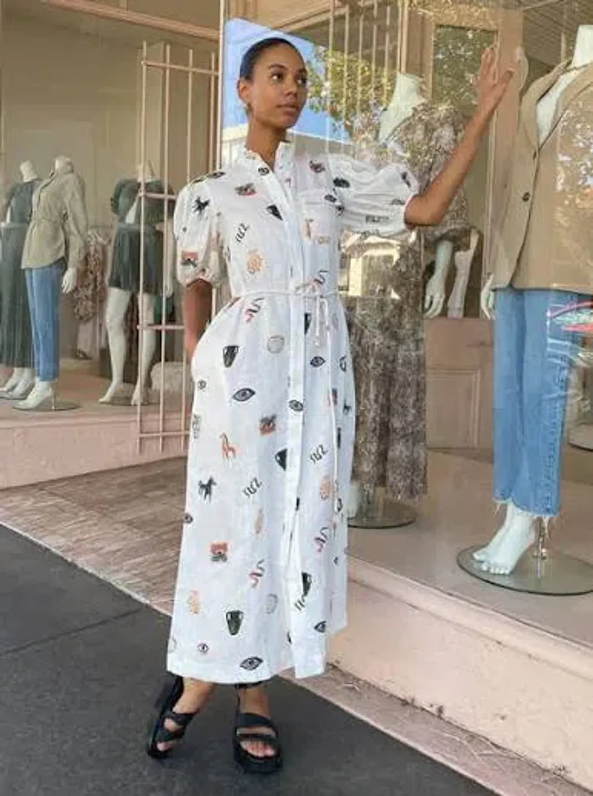 Alemais Hera Midi Dress Size 10 - Image 8