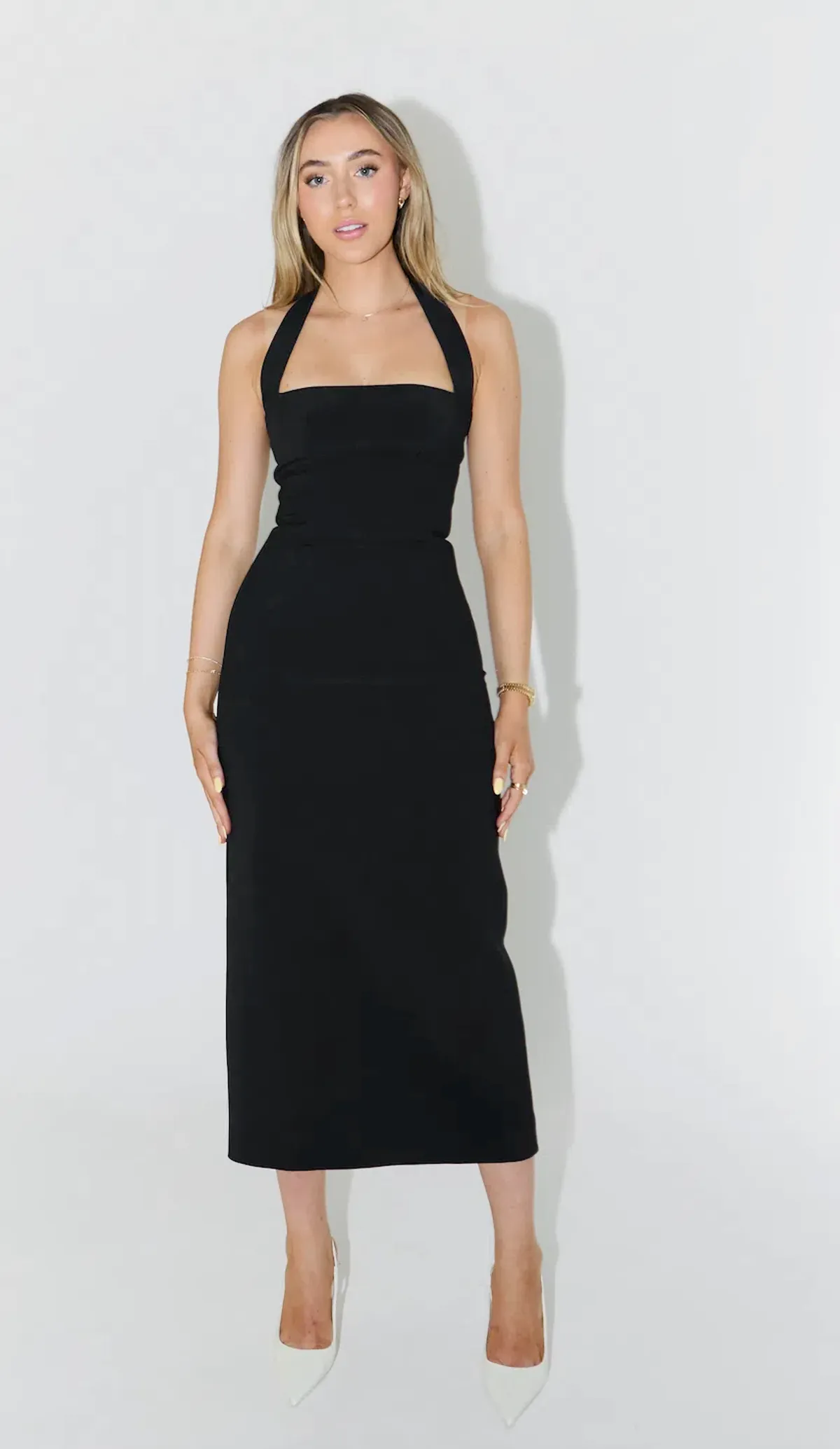 Odd Muse Halter Midi Dress  - Image 1