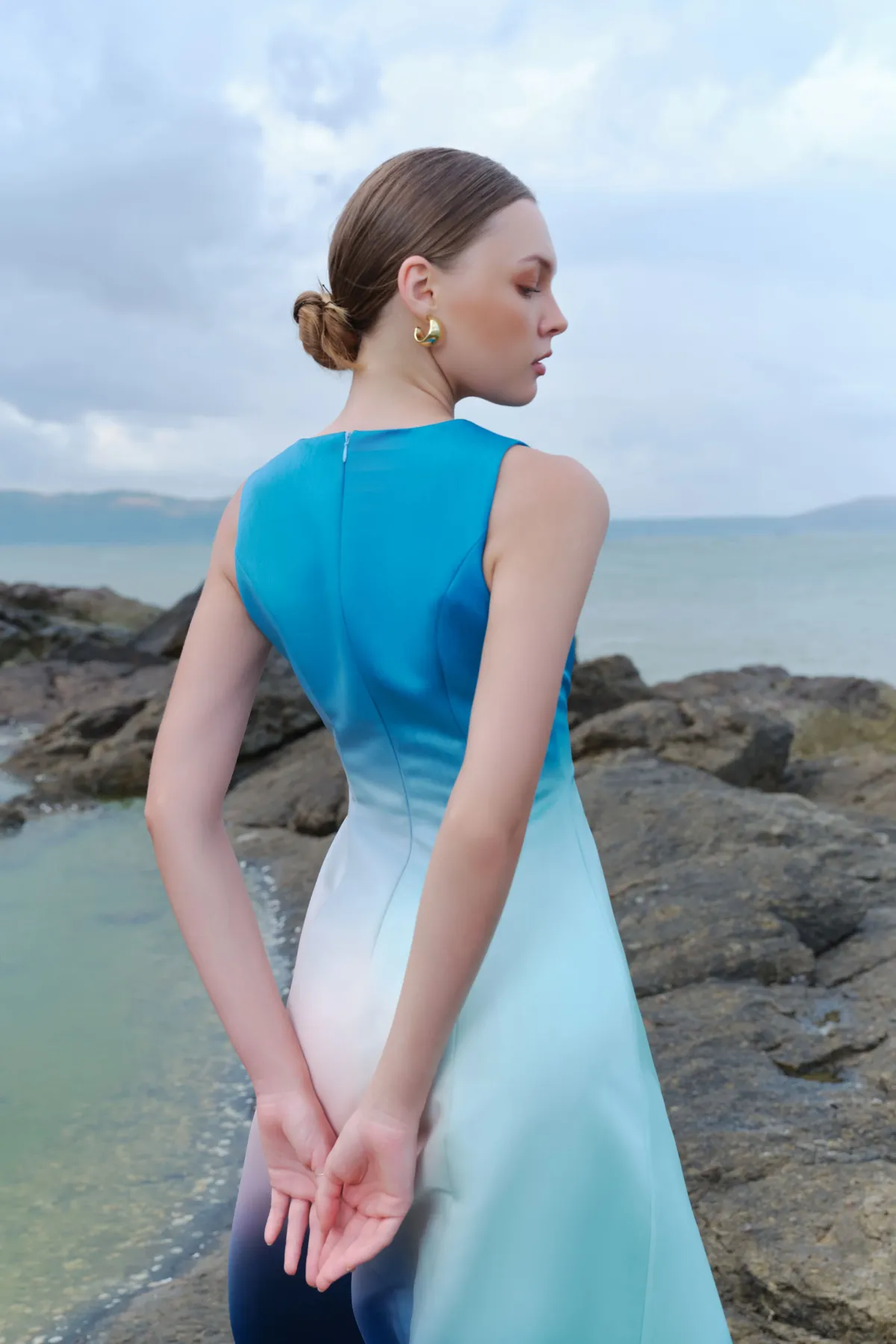 Justin Tong Serenity Dress Size 12 - Image 6