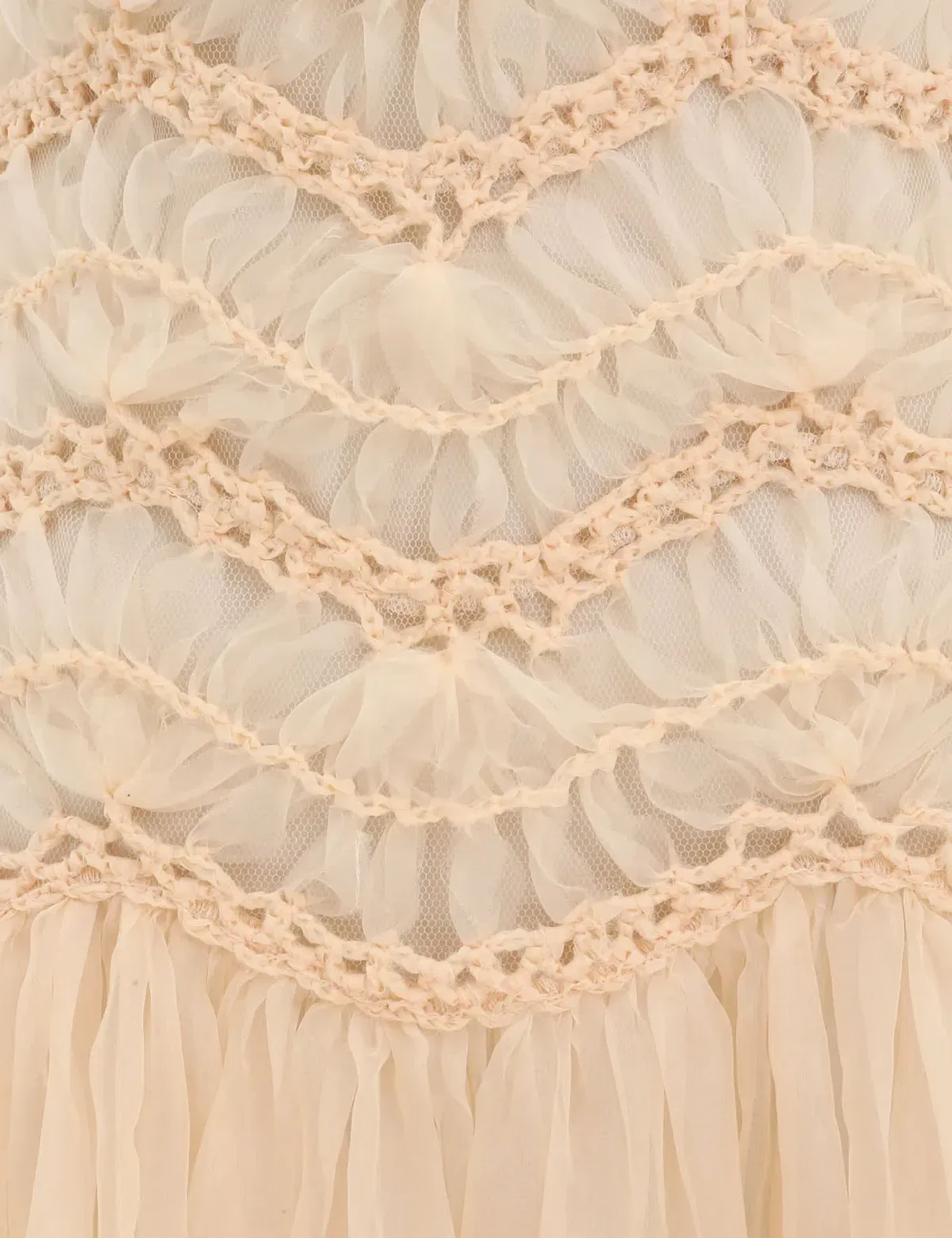 Zimmermann Illuminate Macramè Maxi Dress  - Image 5