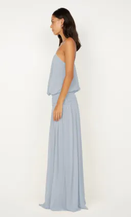 Camille Blouson Dress in Cloud Blue for rent on The Volte - image 3