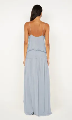 Camille Blouson Dress in Cloud Blue for rent on The Volte - image 2