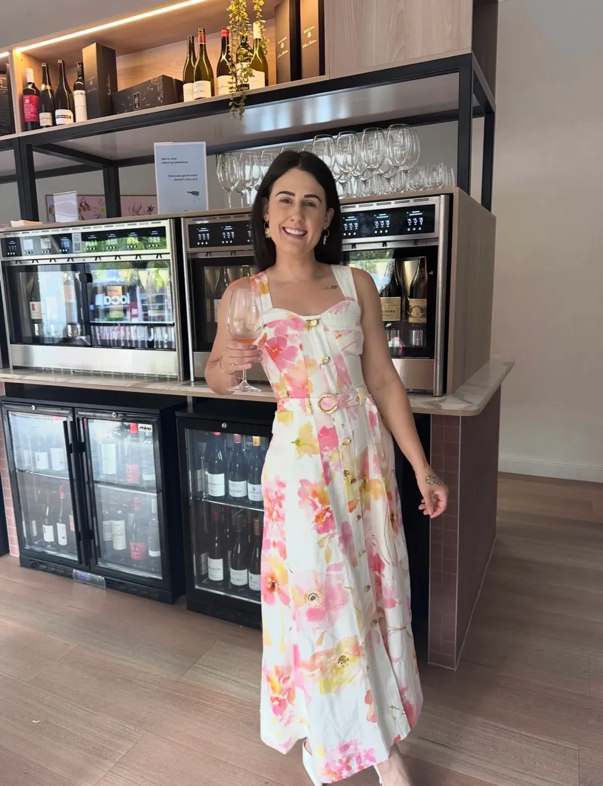 Aje - zarie midi dress wild flowers size 4 - Image 2