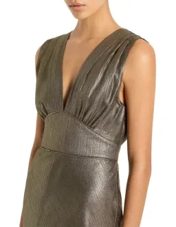 Sass & Bide Lost In Monaco Dress in Antique Gold Size 16 for rent on The Volte - image 4