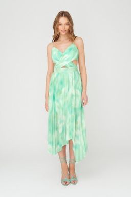Sheike Daydream Pleat Dress Mint Size 10  for rent on The Volte - image 1