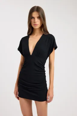 Kookai Shae Mini Dress in Black Size XS/S for rent on The Volte - image 2