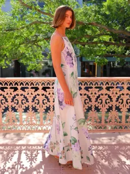 By Nicola - Lagoon Maxi Dress in Garden Party for rent on The Volte - image 4