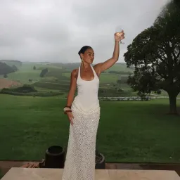 Benni Ariel Maxi Dress in Shell Size 10 AU / Medium for rent on The Volte - image 1