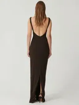 Effie Kats Verona Gown Brown Size S for rent on The Volte - image 2