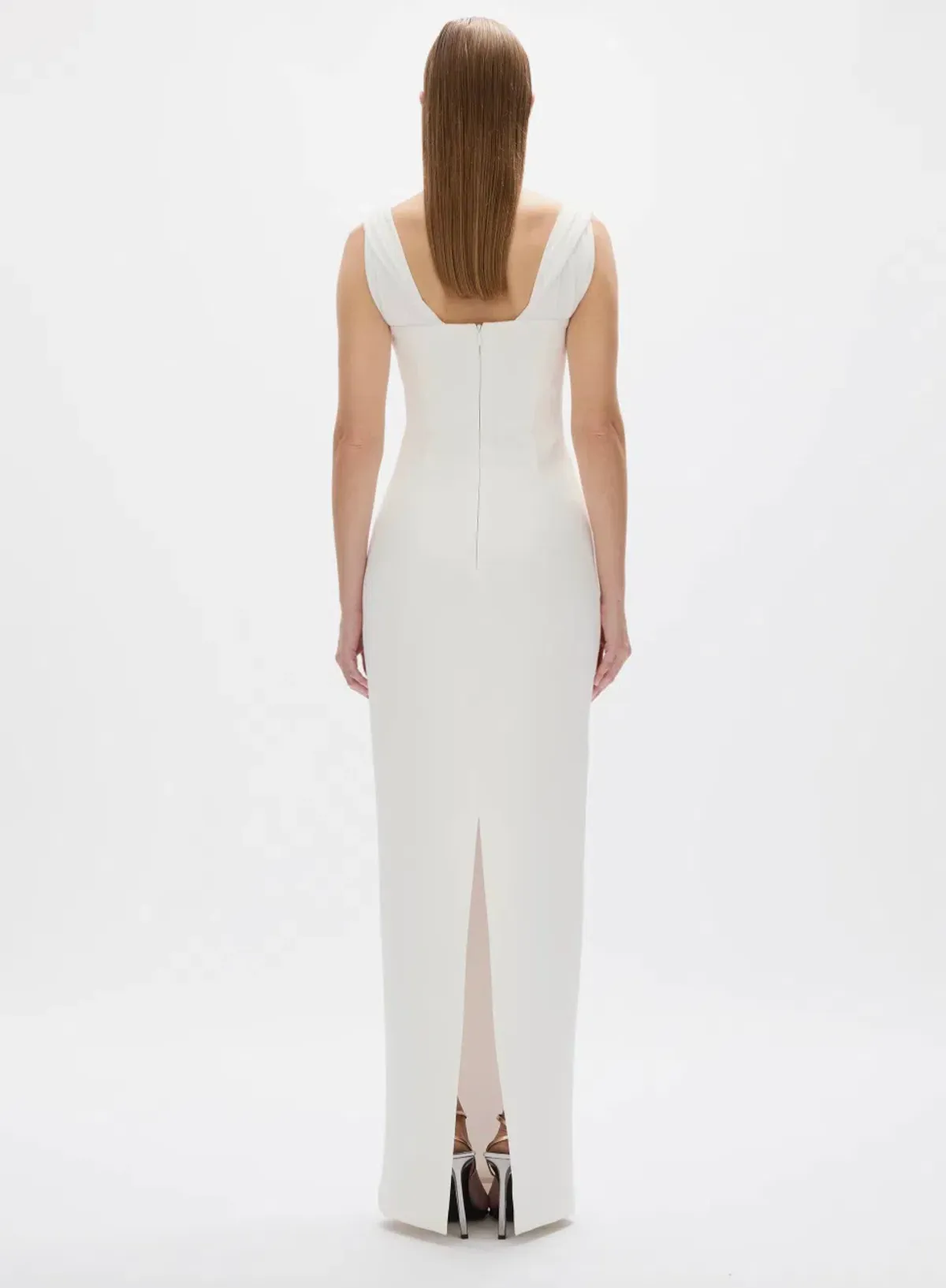 Rachel Gilbert Malia Gown in White AU 10  - Image 3