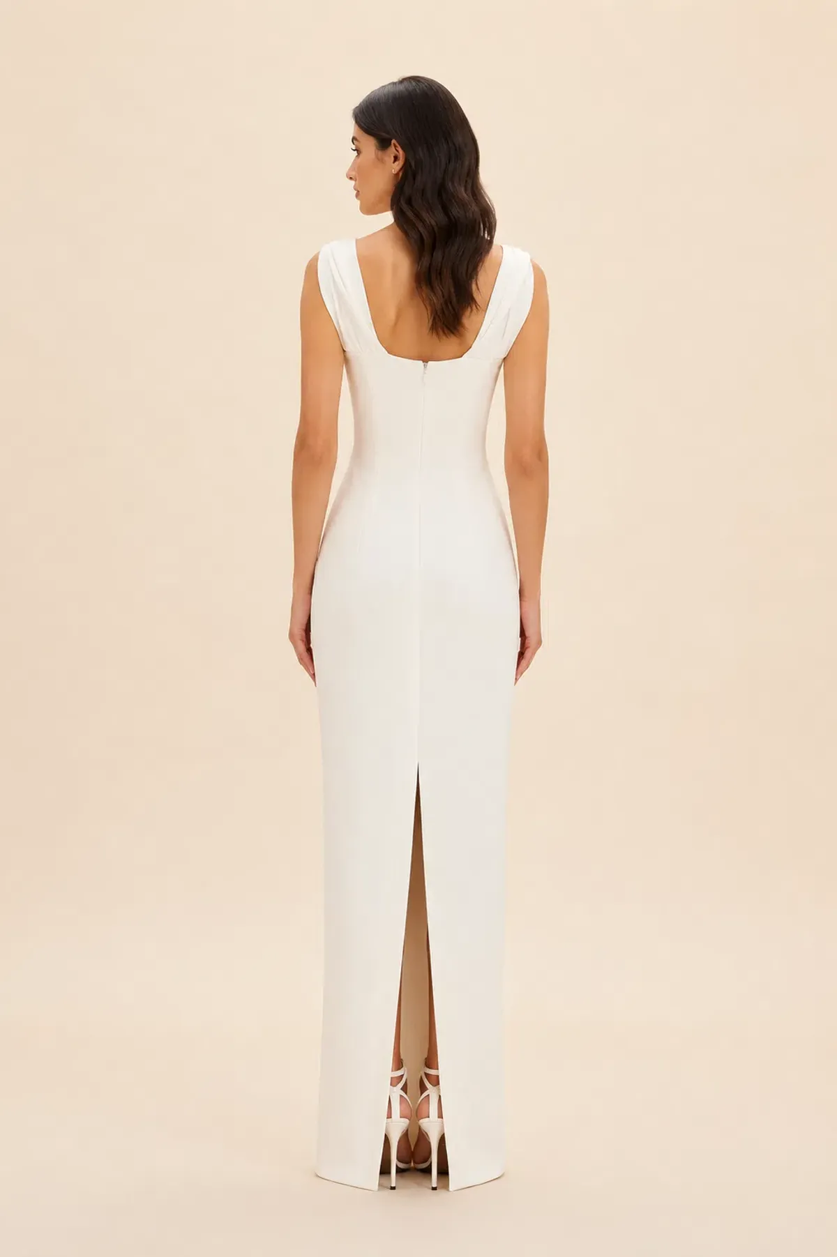 Rachel Gilbert Malia Gown in Ivory Size AU10 - Image 2