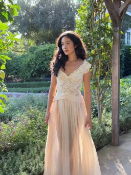 Arcina Ori ARABELLA DRESS CREAM Size XS for rent on The Volte - image 2