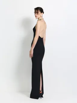 Effie Kats Starla Gown - Black Size M for rent on The Volte - image 2