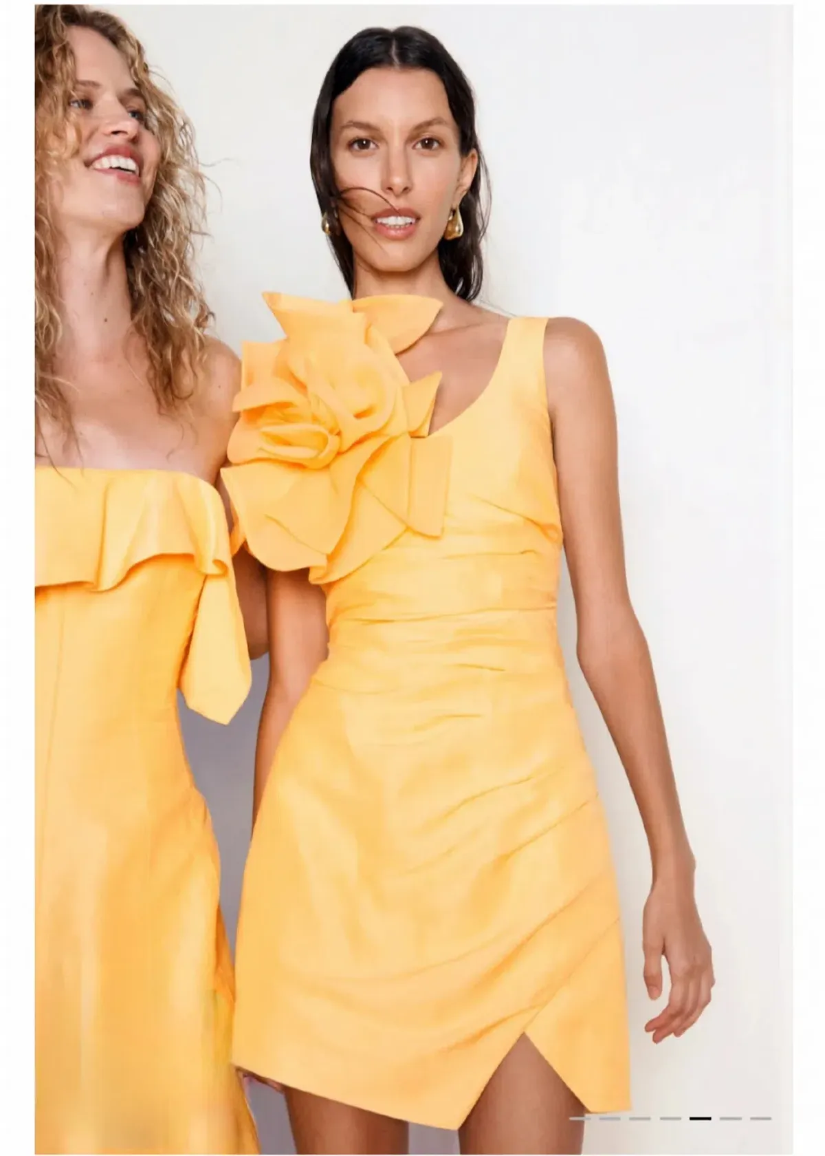 Aje Energy Mini Dress Marigold Size 8 - Image 1