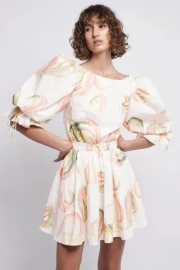 Aje Imprint Floral Mini Dress Size AU 6 / XS  for rent on The Volte - image 1