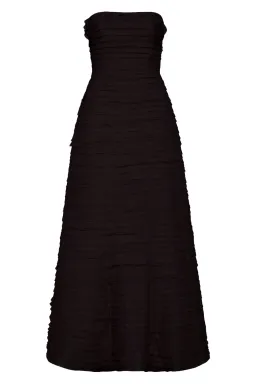 Aje Soundscape Maxi Dress (Black) for rent on The Volte - image 5