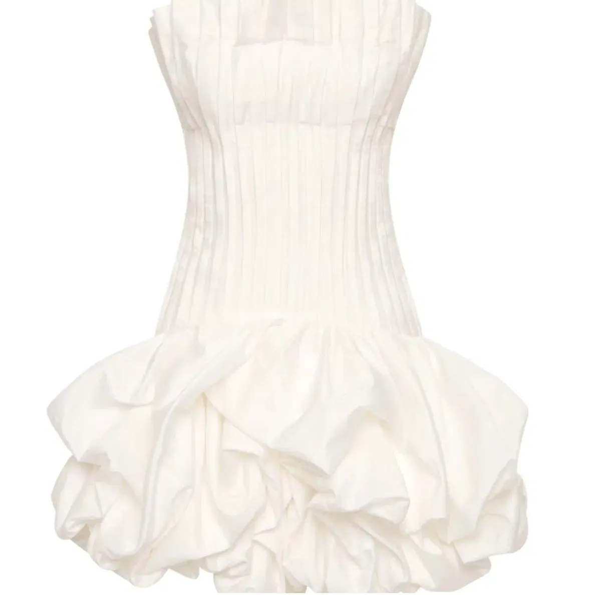 Aje Women's White and Cream Dress - Image 3