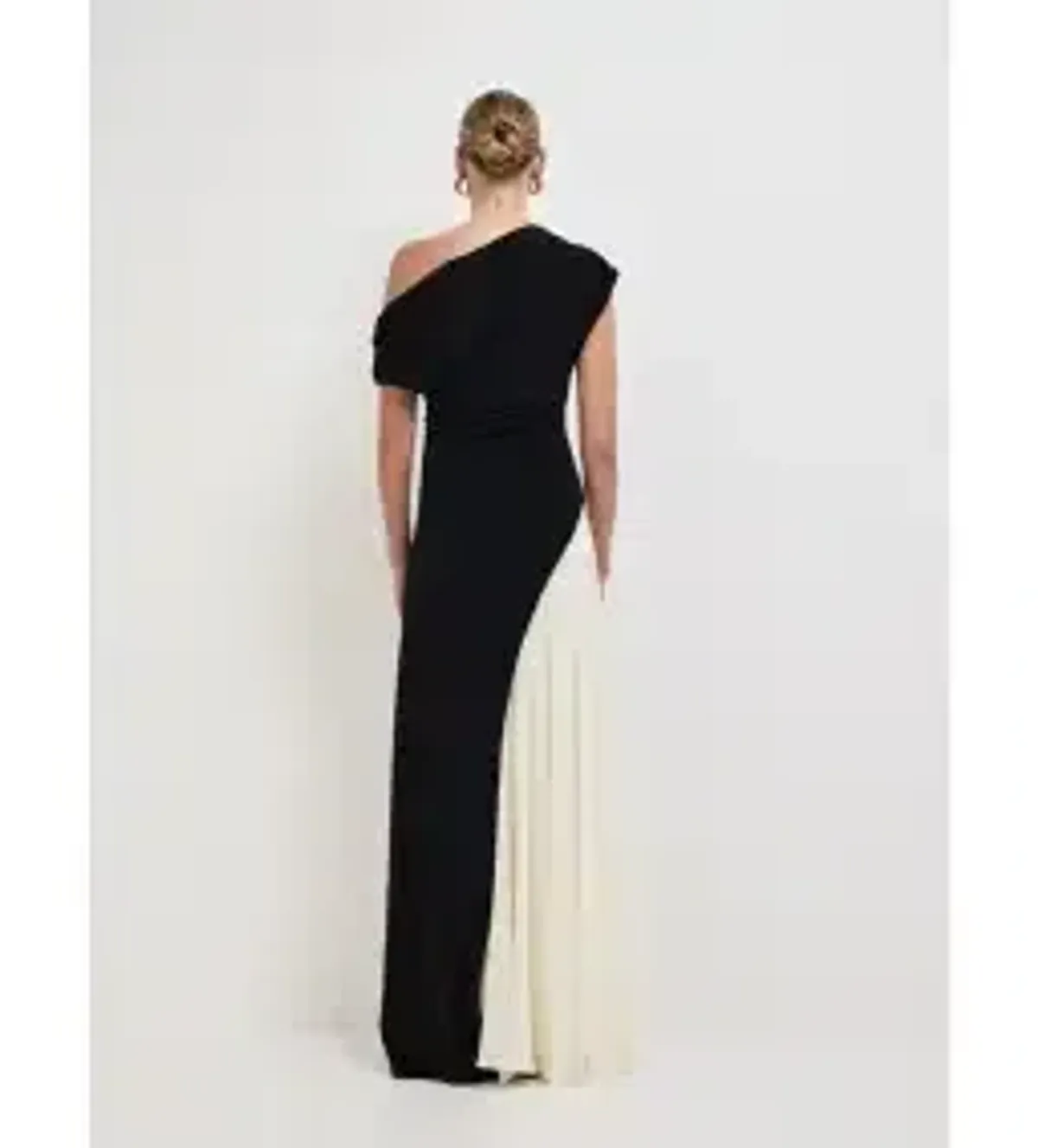 Sheike Celine Maxi Dress Black and White Size 6 - Image 2