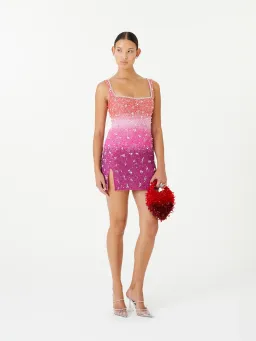 Clio Peppiatt Sunset Gradient Dress for rent on The Volte - image 4