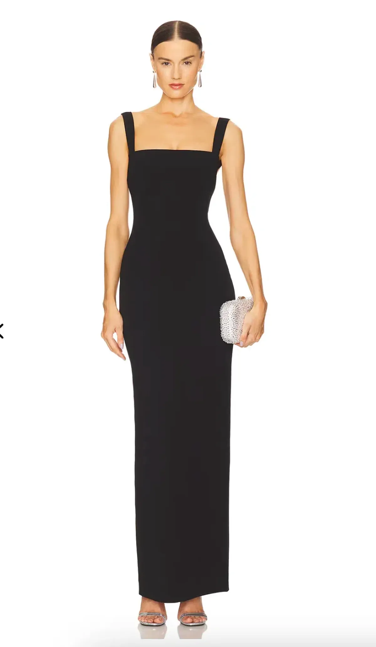  Solace London Joni crêpe gown - Image 1