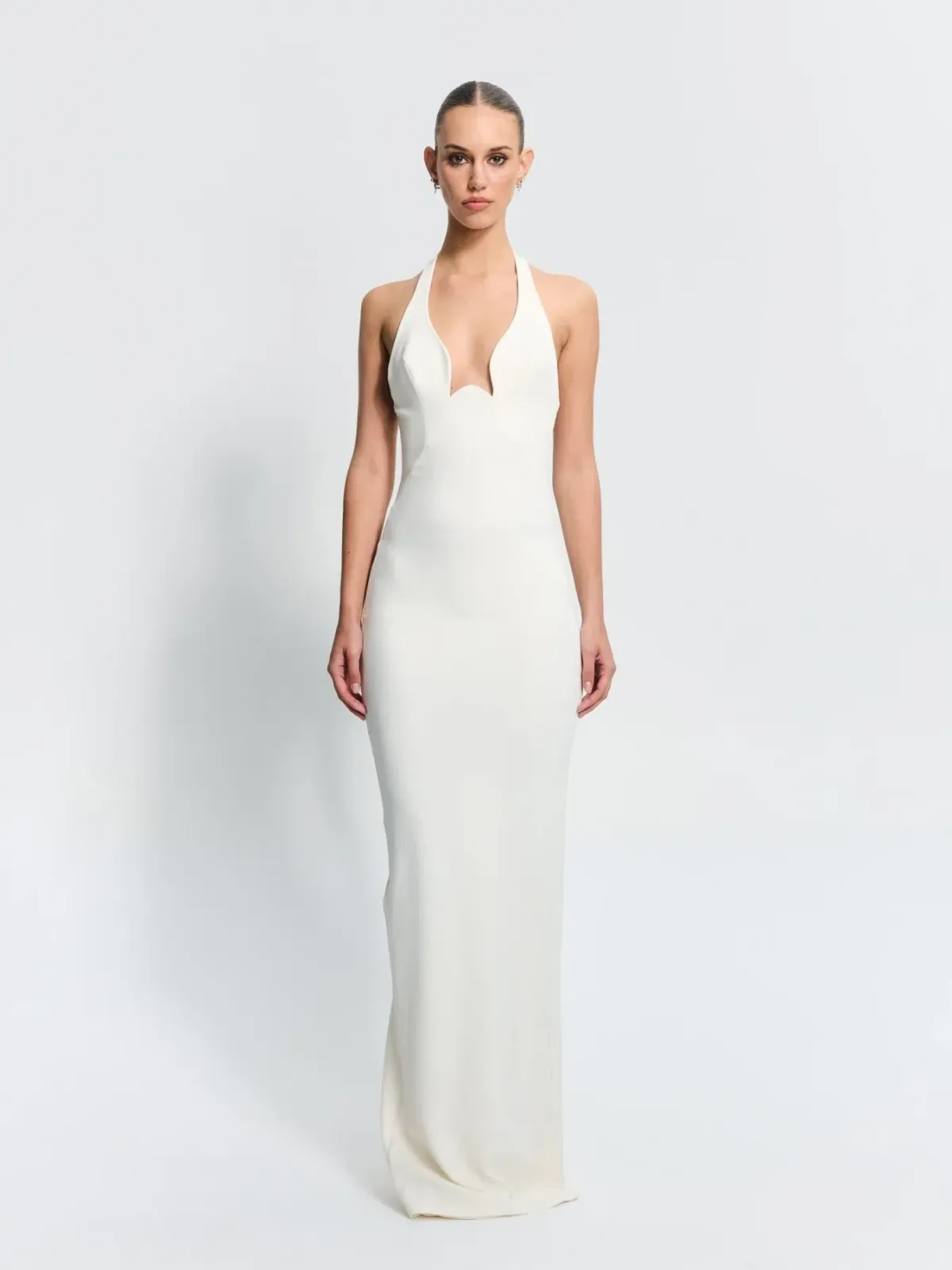 Effie Kats Starla Gown - Ivory Size S - Image 3