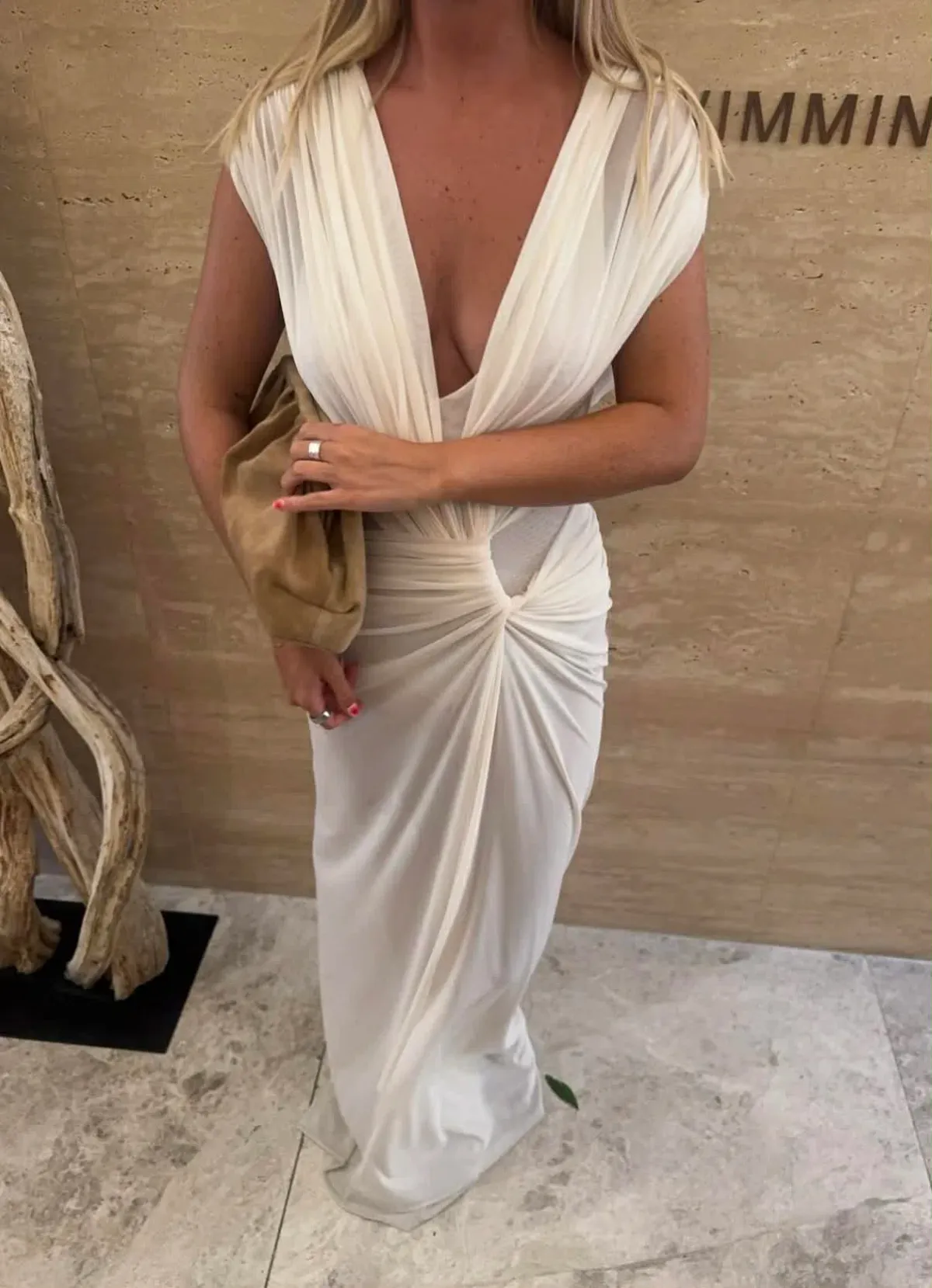 Bec & Bridge Leia Drape Gown size 6 - Image 1