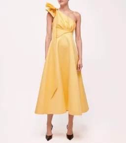 Rachel Gilbert Emiliano Dress In Lemondrop for rent on The Volte - image 6