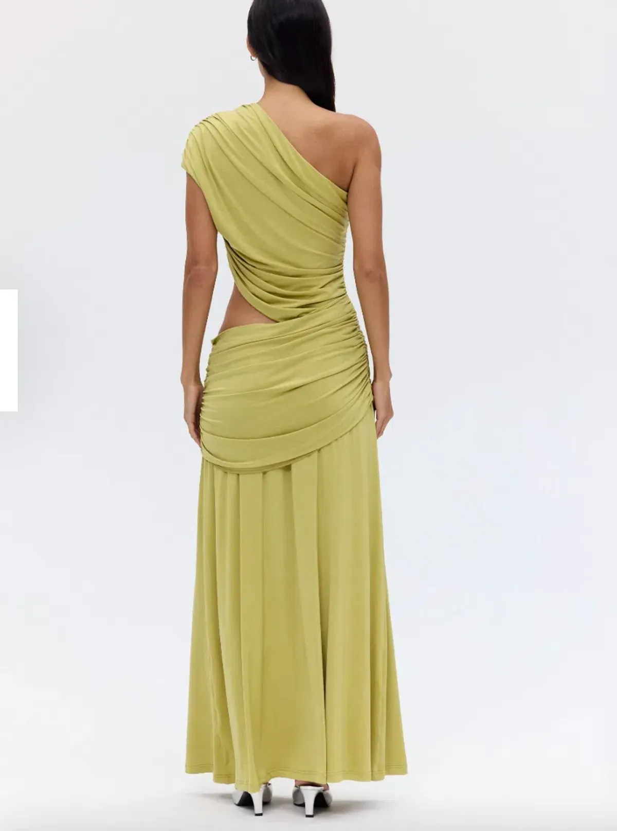 Crave Rouched Dress in Fig - Image 4