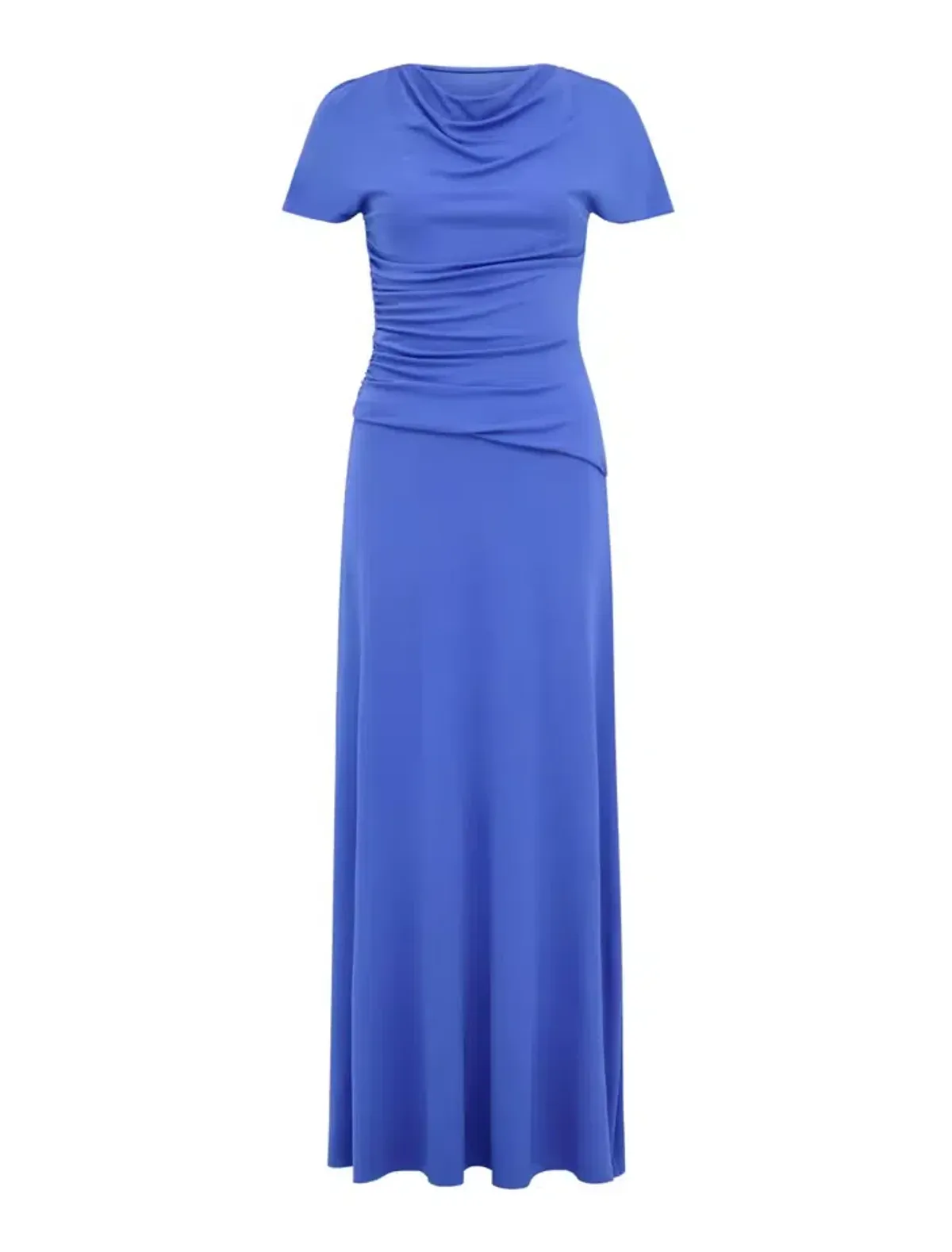 Gemini High Neck Jersey Maxi Dress - 12 - Image 6