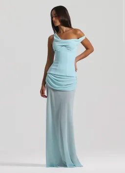 Natalie Rolt Cadence Gown Baby Blue size 6 for rent on The Volte - image 2