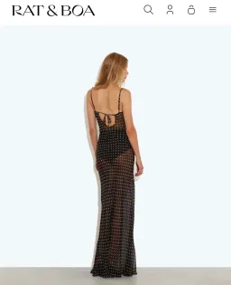Rat & Boa Gisele Maxi Dress  for rent on The Volte - image 3