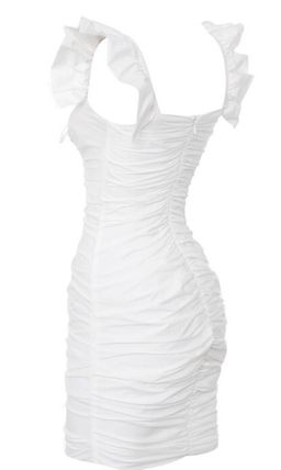 House of CB Kara Mini Dress White Size 8 for rent on The Volte - image 4