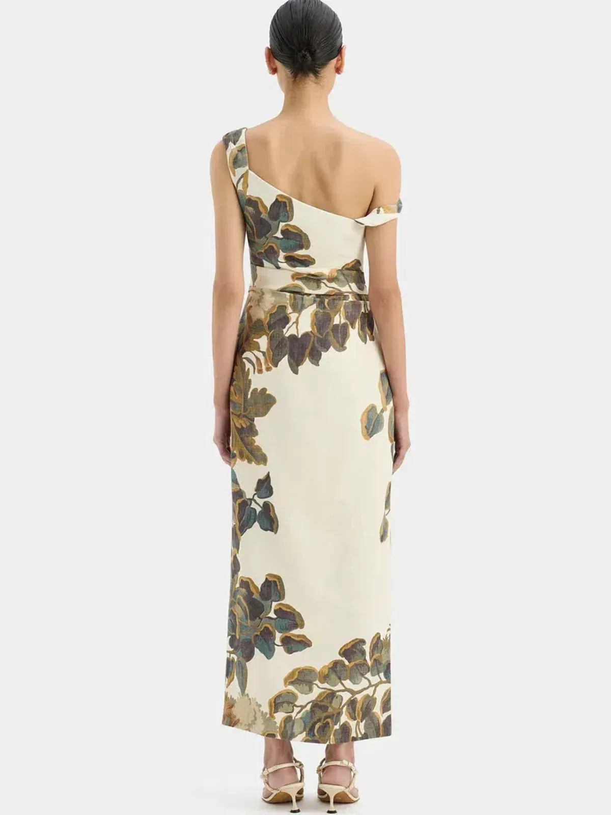 Sir The Label Evalita Twist Midi Dress Size 3 / AU 12 - Image 2