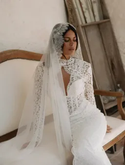 Grace Loves Lace Ophelia Wedding Veil for rent on The Volte - image 5