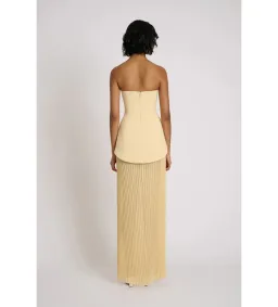 Eliya The Label Leo Maxi Dress Yellow Size M AU 10 for rent on The Volte - image 4
