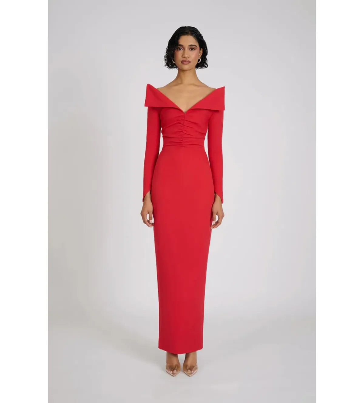 Eliya The Label Delsa Maxi Dress Red Size M AU 10 - Image 1