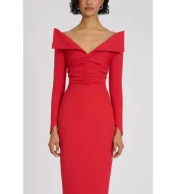 Eliya The Label Delsa Maxi Dress Red Size M AU 10 for rent on The Volte - image 5
