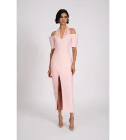 Eliya The Label Solara Midi Dress Pink Size M AU 10 for rent on The Volte - image 3
