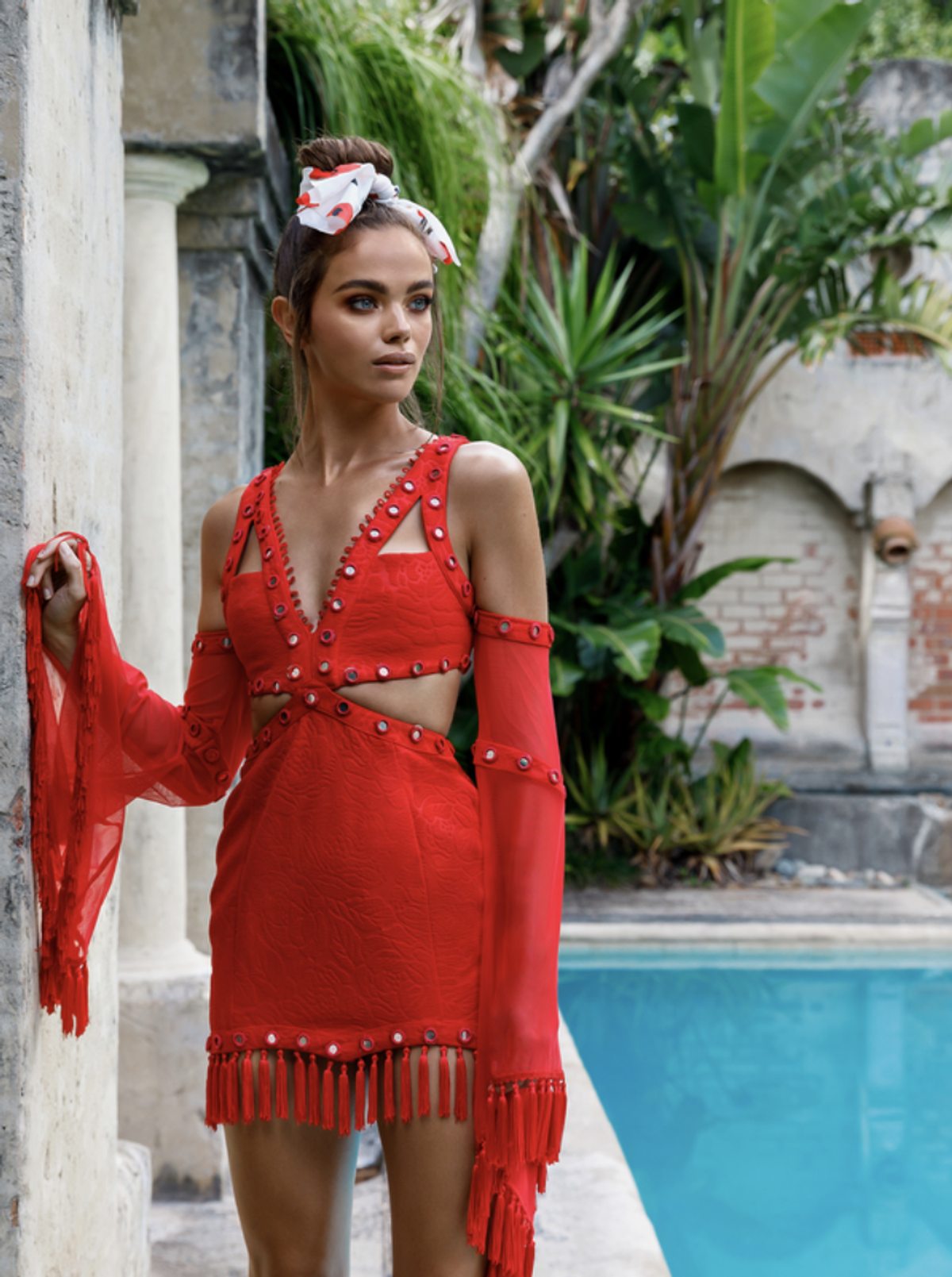 Eliya the Label Lolitta Dress Red Size 10 - Image 2