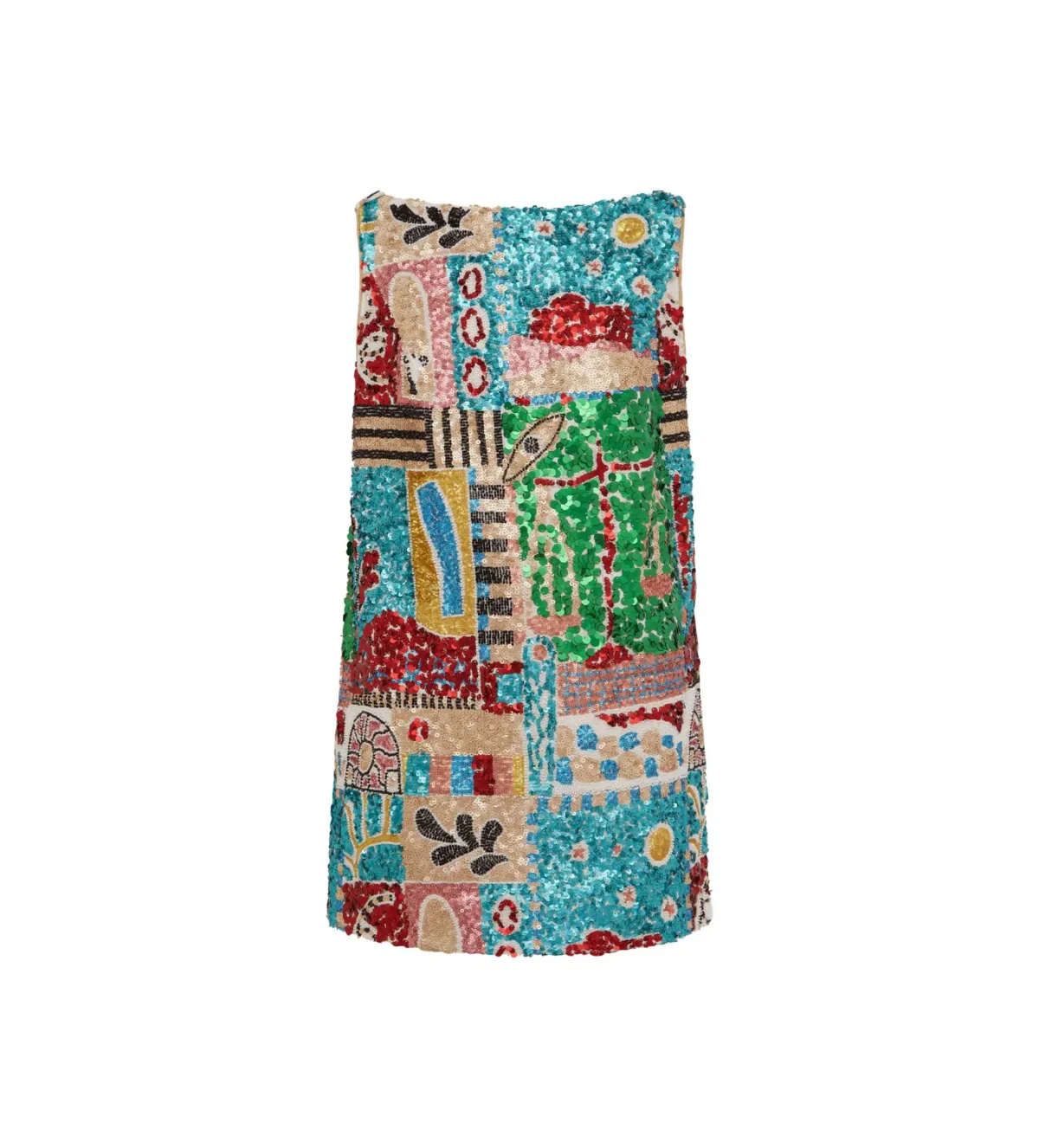 Alemais Jazz Embellished Mini Dress Multi Print Size 10 - Image 6