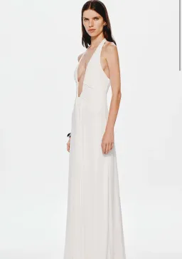 Misha The Jennifer Cupro Gown for rent on The Volte - image 3