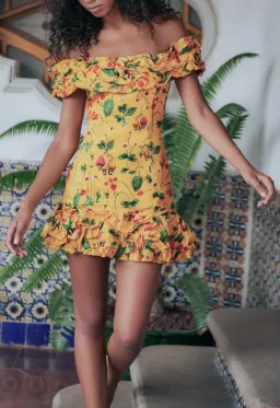 Agua by Agua Bendita in Floral Print for rent on The Volte - image 1