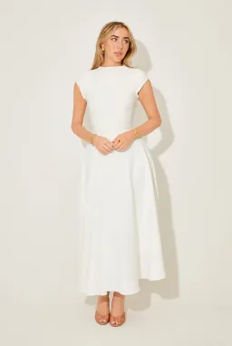 Odd Muse Cap Sleeve Midi Dress AU10 for rent on The Volte - image 1