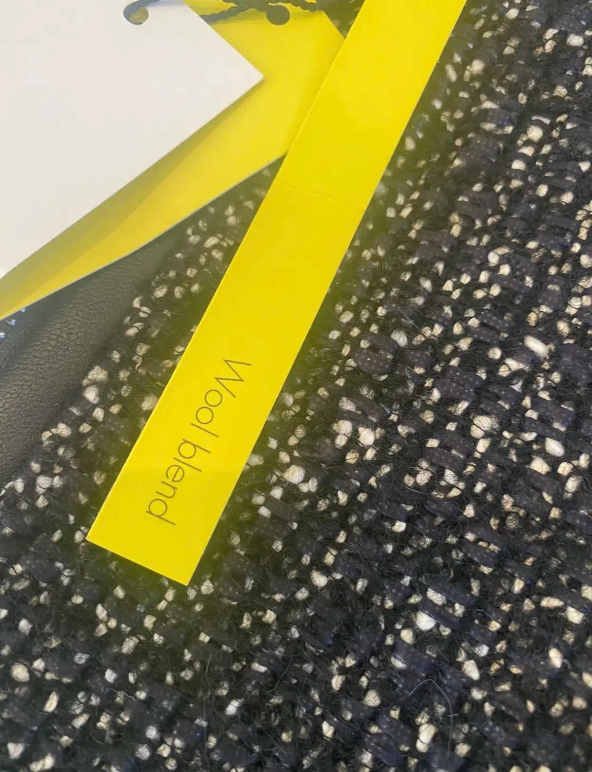 Karen Millen Tweed mini dress with faux leather detailing   RRP $800 - Image 4