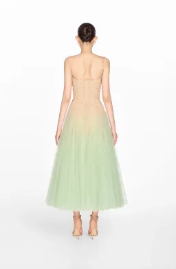Montsand Mint Ombre Lace Midi Dress Size XS / AU 6 for rent on The Volte - image 5